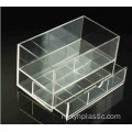 helder gekleurde acryl tissue organizer box